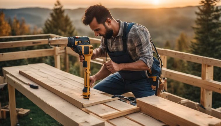 DIY-Terrassengeländer aus Holz: Anleitung und Materialien