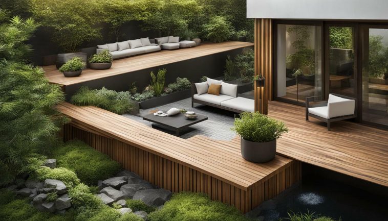 Nachhaltige Terrassengestaltung mit einheimischen Holzarten