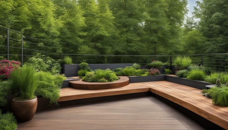 Pflege und Erhaltung von Terrassen aus recyceltem Holz
