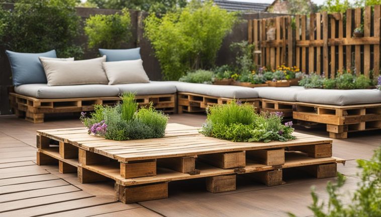 DIY-Terrassenbau mit Palettenholz: Kreative Ideen und Umsetzung