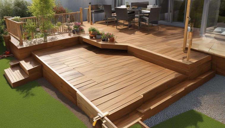 Schritt-für-Schritt-Anleitung für DIY-Terrassenbau mit Holz