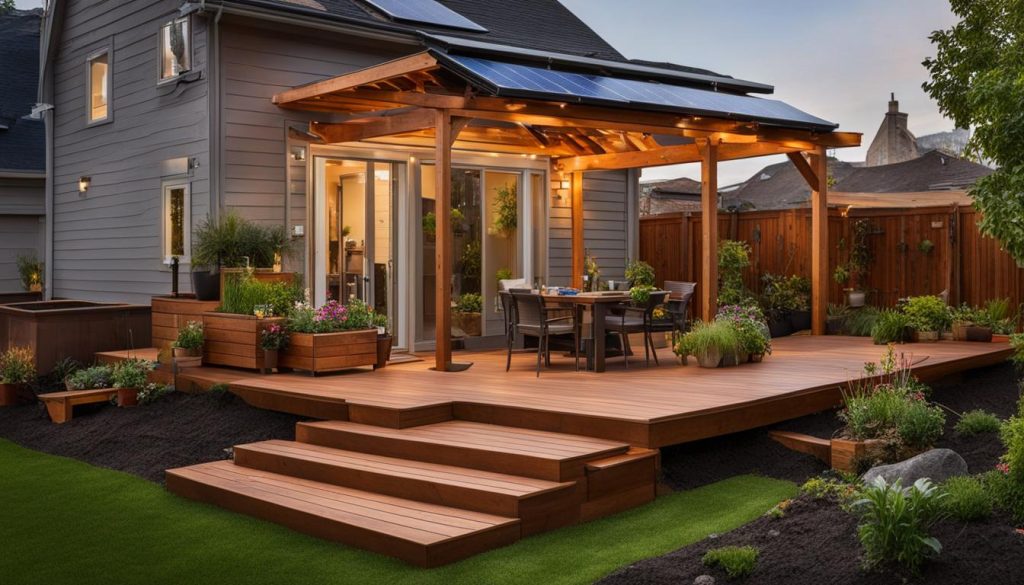 nachhaltige Materialien für Terrassen