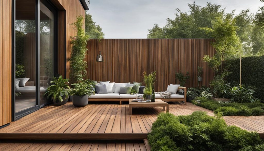 umweltfreundliche Terrassenbeläge aus Holz